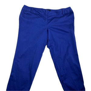 Torrid Career/Casual Blue Chino Capri Pants Size 12